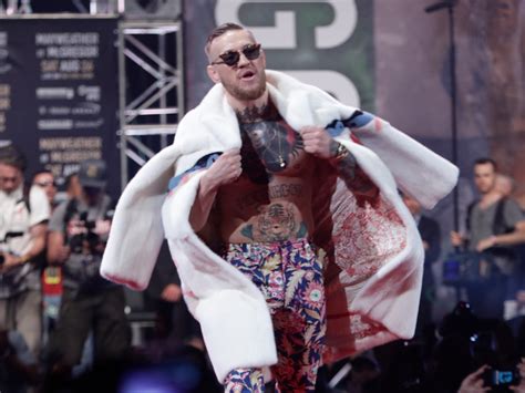 Conor McGregor Is Getting Called Out for Showing Off His Fur .